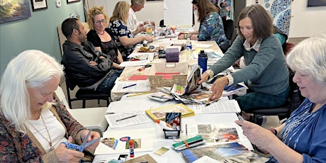 Ekphrastic Poetry Writing and Collage Workshop - Unveiling Creativity