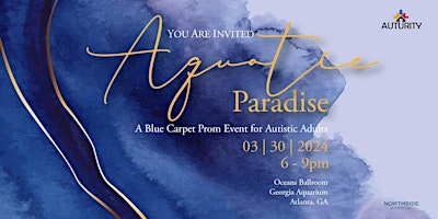 Imagen principal de Aquatic Paradise: A Blue Carpet Prom Event for Autistic Adults