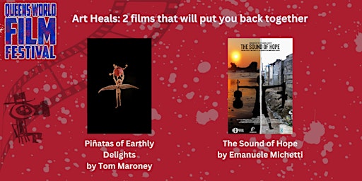 Imagem principal do evento Art Heals: 2 Films that Will Put you Back Together.