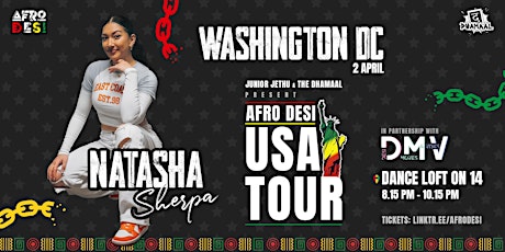 Natasha Sherpa (AfroDesi) Washington DC  Bollywood Dance Workshop Apr 2 '24