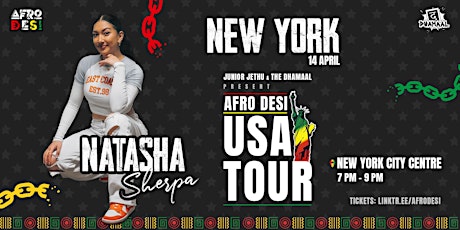 Natasha Sherpa (AfroDesi) New York  Bollywood Dance Workshop Apr 13 2024