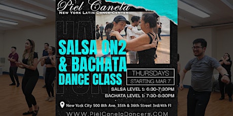 Bachata Dance Class, Level 1 Beginner