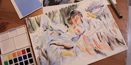 Primaire afbeelding van Studio Ghibli Painting Workshop