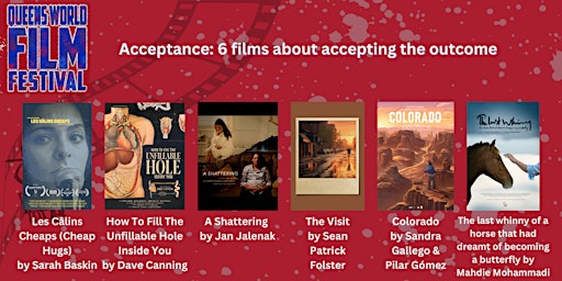 Imagem principal do evento Acceptance: 6 Films About Accepting the Outcome.