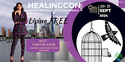 Imagem principal do evento HealingCon 2024 (Christian Mental Health Conference)