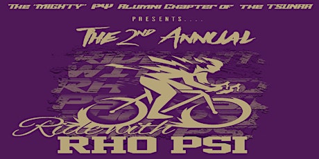 2nd Annual "Ride with Rho Psi" Scholarship Bike Ride