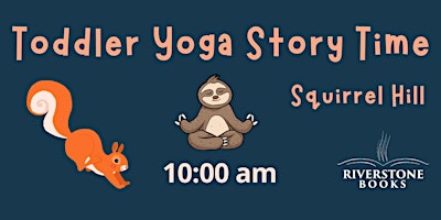 Imagem principal de Toddler Yoga Story Time - Squirrel Hill