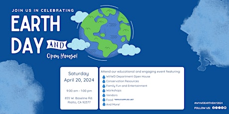 2024 Earth Day Celebration and Open House