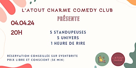 Soirée stand-up - L'Atout Charme Comedy Club