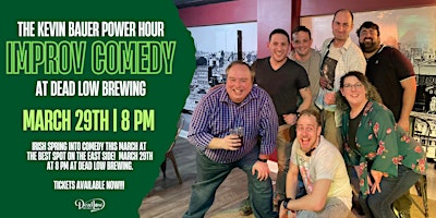 Primaire afbeelding van IMPROV Comedy w/ Kevin Bauer's Power Hour