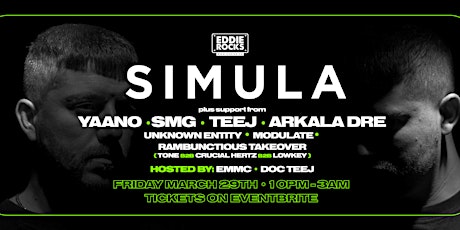 SIMULA, YAANO, SMG, TEEJ + MORE