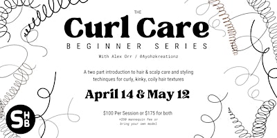 Imagen principal de Curly Hair Cutting, Styling, and Care Class
