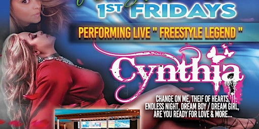 Imagem principal do evento Cabana Live Freestyle Fridays - With special guest Cynthia