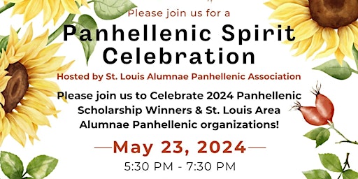 Immagine principale di St. Louis Alumnae Panhellenic Spirit Celebration 2024 