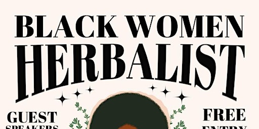 Black Women Herbalist primary image