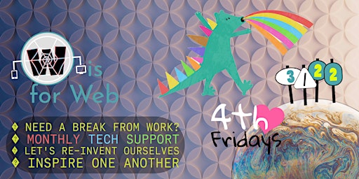 Imagem principal de W is for Web- Monthly Q&A session for Ethical Dinosaurs and Anyone Else!