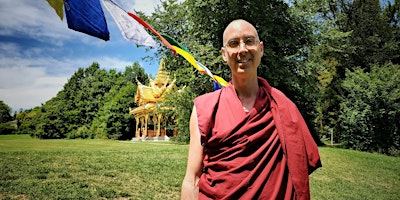 Immagine principale di CALGARY: Finding Happiness in the Present Moment, with Buddhist Monk Tenzin 