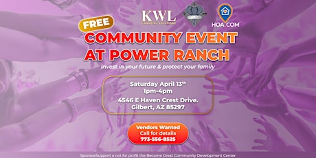 Community Event at Power Ranch