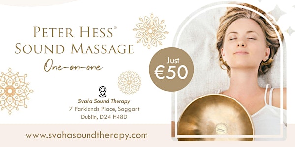 Sound Healing Therapy - Peter Hess® Sound  Massage