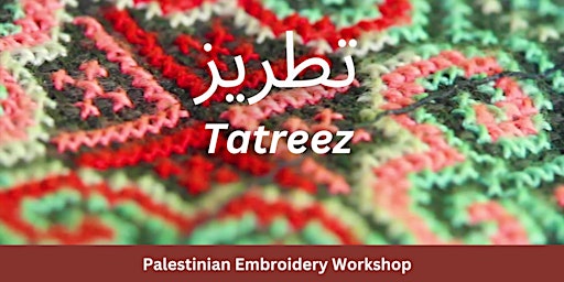 Imagem principal do evento Palestinian Embroidery Workshop