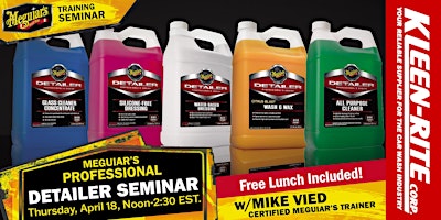 Primaire afbeelding van Meguiar's Professional Auto Detailing Lunch & Learn Event