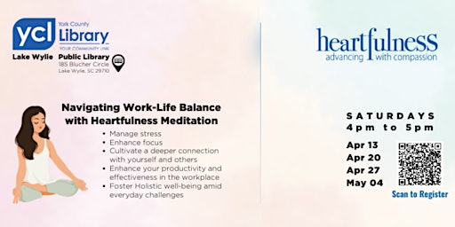 Imagen principal de Navigating Work-Life Balance with Heartfulness Meditation