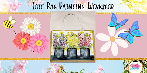 Tote Bag Painting Workshop|Tapster CLE primary image