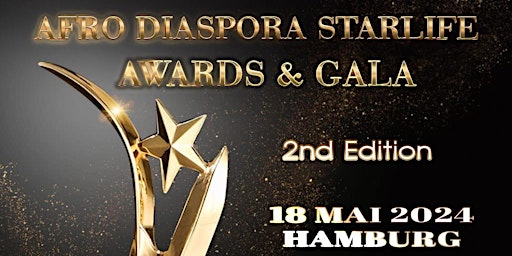 Imagem principal do evento Afrodiaspora Starlife Awards & Gala 2024 (Preisverleihung)