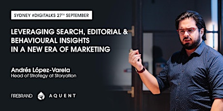 Leveraging search, editorial and behavioural insights in a new era of marketing - Sydney primary image