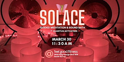 SOLACE Meditation with Sound Bath Healing primary image