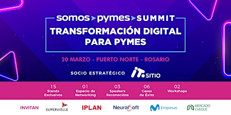 Primaire afbeelding van Summit de Transformación Digital para PyMES - ROSARIO 2024