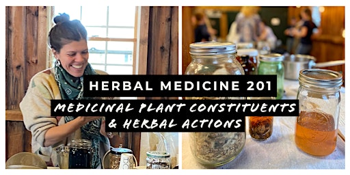 Herbal Medicine 201: Medicinal Plant Constituents and Herbal Actions