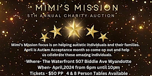 Primaire afbeelding van Mimi's Mission 5th Annual Charity Auction