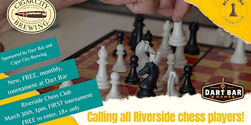 Primaire afbeelding van Chess Tournament - Riverside Chess Club