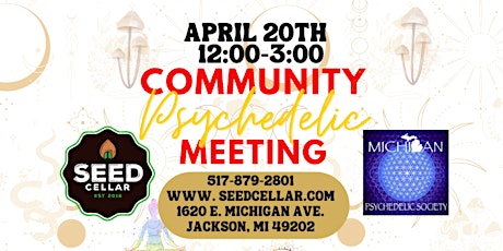 April Community Psychedelic Meeting