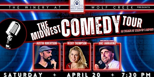 The Midwest Comedy Tour at The Winery at Wolf Creek primary image