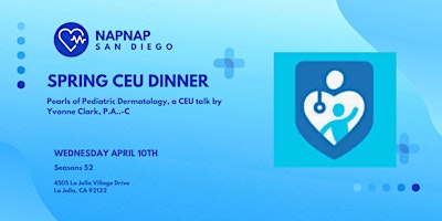 NAPNAP Spring CEU Dinner primary image