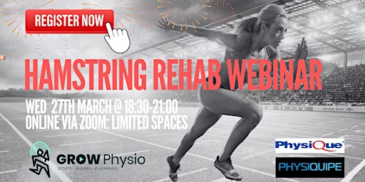 Immagine principale di 'Hamstring' Injuries: Sports Rehabilitation & Returning to Running Webinars 