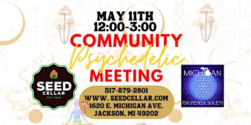 Imagem principal do evento May Community Psychedelic Meeting