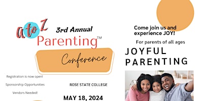 A to Z Parenting Conference: Joyful Parenting primary image