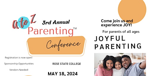 Imagem principal do evento A to Z Parenting Conference: Joyful Parenting