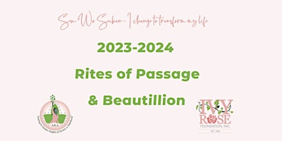 Hauptbild für 2023-2024 Rites of Passage and Beautillion
