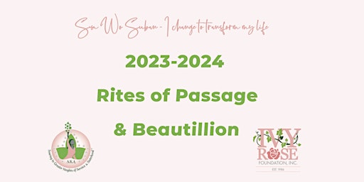 2023-2024 Rites of Passage and Beautillion  primärbild