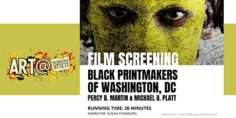 Film Screening:  BLACK PRINTMAKERS OF WASHINGTON D.C. primary image