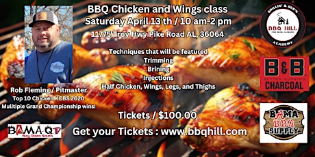 BBQ Chicken and Wings Class primary image