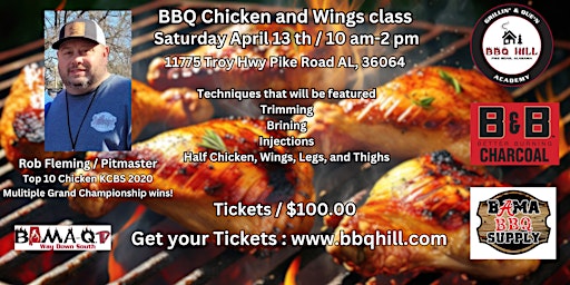 Imagem principal do evento BBQ Chicken and Wings Class