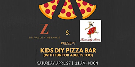 Kids DIY Pizza Bar - Saturday, April 27