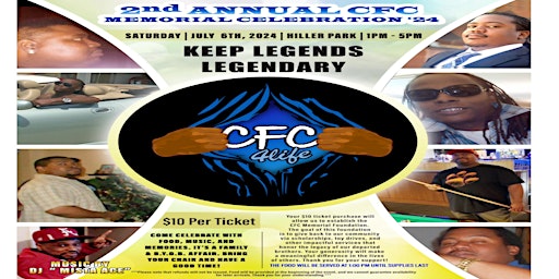 Imagen principal de 2nd Annual CFC Memorial Celebration