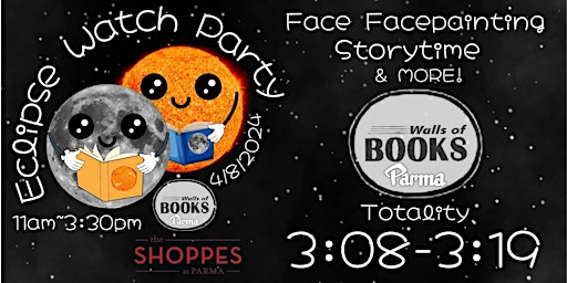 Hauptbild für Eclipse Watch Party At Walls Of Books Parma!