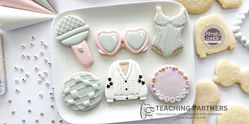 Immagine principale di 6pm: Swifties Sugar Cookie Decorating Class 